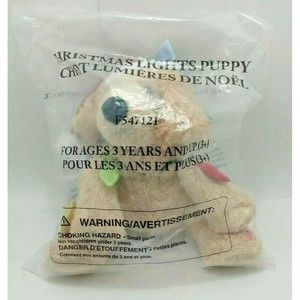 Christmas Lights Puppy - Commonwealth Toy & Novelty Company - New in Package